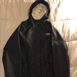The North Face rain coat